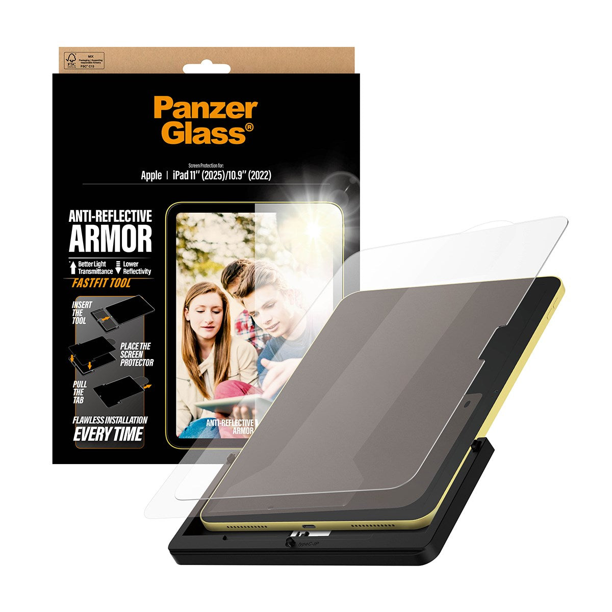 PanzerGlass® Anti-Reflective Armor Screen Protector iPad 11